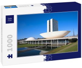 Lais Puzzle - Parlamentsgebäude in Brasilia, Brasilien - 1.000 Teile