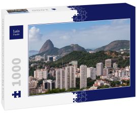 Lais Puzzle - Laranjeiras-Nachbarschaft und Zuckerhut-Berg, Brasilien - 1.000 Teile