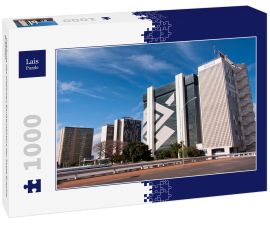 Lais Puzzle - Gebäude des südlichen Bankensektors der Stadt Brasilia, Brasilien - 1.000 Teile