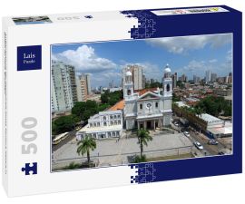Lais Puzzle - Luftaufnahme der Kathedrale Nossa Senhora Nazare in Belem do Para, Brasilien - 500 Teile