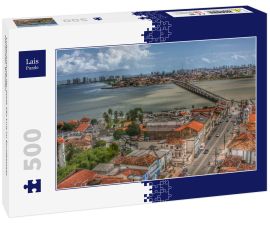 Lais Puzzle - Luftaufnahme der Stadt São Luis im Bundesstaat Maranhão, Brasilien - 500 Teile