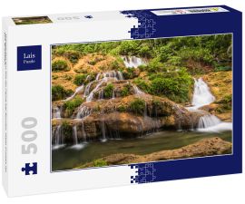 Lais Puzzle - Wasserfall am Rio do Peixe bei Bonito, Mato Grosso do Sul, Brasilien - 500 Teile