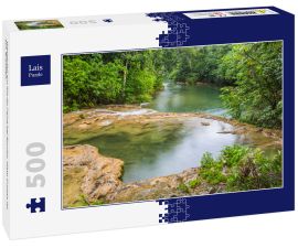 Lais Puzzle - Wasserfall am Rio do Peixe bei Bonito, Mato Grosso do Sul, Brasilien - 500 Teile
