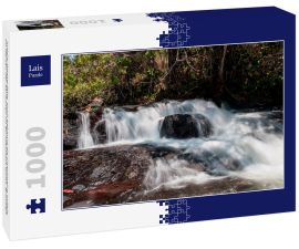 Lais Puzzle - Indaia-Wasserfälle, auch bekannt als Chachoeiro Indaia, im Herzen der Savannen im Bundesstaat Goias, Brasilien - 1.000 Teile