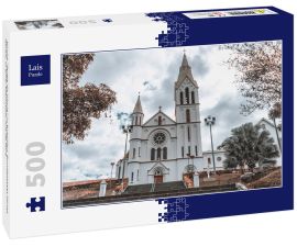 Lais Puzzle - Kirche "igreja da Gloria" in Brasilien, Bundesstaat Minas Gerais, in einer Kleinstadt Juiz de Fora - 500 Teile