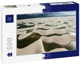 Lais Puzzle - Luftaufnahme von Sanddünen, Brasilien - 500 Teile