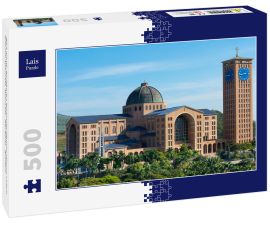 Lais Puzzle - Blick auf die Basilika des Nationalheiligtums Unserer Lieben Frau von Aparecida, Aparecida - São Paulo - Brasilien - 500 Teile