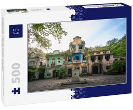 Lais Puzzle - Historische Gebäude aus dem 19. Jahrhundert am Largo do Boticario in Rio de Janeiro, Brasilien - 500 Teile