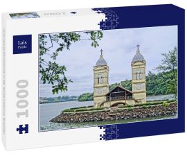Lais Puzzle - versunkene Kirchtürme in Itá, Santa Catarina, Brasilien - 1.000 Teile