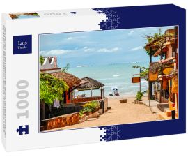 Lais Puzzle - Jericoacoara ist ein unberührter Strand, versteckt hinter den Dünen an der Westküste von Jijoca de Jericoacoara, Ceará, Brasilien - 1.000 Teile