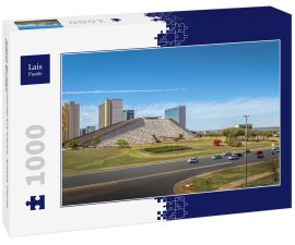 Lais Puzzle - Ansicht der Monumental Axis Avenue - Brasilia, Distrito Federal, Brasilien - 1.000 Teile