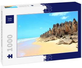 Lais Puzzle - Exotische Felsen am Strand von Tourinhos, in São Miguel do Gostoso, Rio Grande do Norte, Brasilien - 1.000 Teile