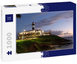Lais Puzzle - Sonnenuntergang am Leuchtturm in Salvador, Bahia - Brasilien - 1.000 Teile