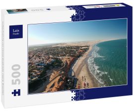 Lais Puzzle - Luftaufnahme von Canoa Quebrada, Ceará, Brasilien - 500 Teile
