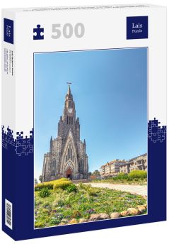 Lais Puzzle - Steinkathedrale von Canela (Kirche Unserer Lieben Frau von Lourdes) - Canela, Rio Grande do Sul, Brasilien - 500 Teile