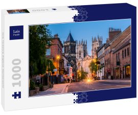 Lais Puzzle - York, Yorkshire, England, Nachtansicht - 1.000 Teile