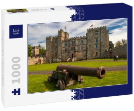 Lais Puzzle - Chillingham Castle mit Kanone, England - 1.000 Teile