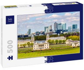 Lais Puzzle - Blick auf Canary Wharf - London, England - 500 Teile