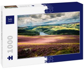 Lais Puzzle - Großartige Aussicht auf das Ladybower Reservoir vom Win Hill im Peak District, England - 1.000 Teile
