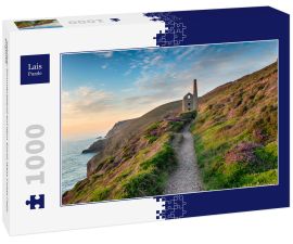 Lais Puzzle - Nebliger Sommerabend auf dem South West Coast Path, England - 1.000 Teile