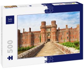 Lais Puzzle - Backsteinschloss Herstmonceux in England  - 500 Teile