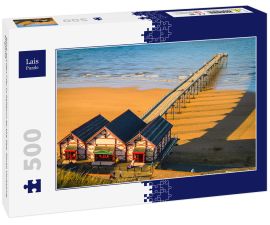 Lais Puzzle - Blick auf den Pier in Saltburn by the Sea, North Yorkshire, England - 500 Teile