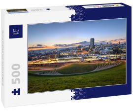 Lais Puzzle - Skyline Sheffield Süd-Yorkshire England - 500 Teile
