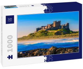 Lais Puzzle - Bamburgh Castle, Nordostküste von England - 1.000 Teile