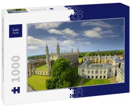Lais Puzzle - Cambridge, Blick auf die King's College Chapel, Universität von Cambridge, England - 1.000 Teile