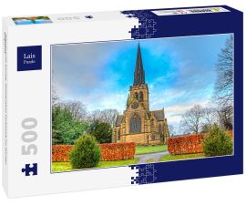 Lais Puzzle - Wentworth Kirche, Rotherham,Yorkshire im Winter, England - 500 Teile