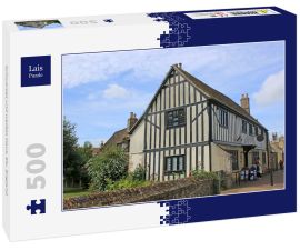Lais Puzzle - Schwarzes und weißes Haus, Ely, England - 500 Teile