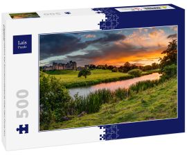Lais Puzzle - Panoramablick bei Sonnenuntergang über den Fluss Aln, England - 500 Teile