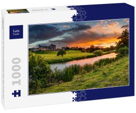 Lais Puzzle - Panoramablick bei Sonnenuntergang über den Fluss Aln, England - 1.000 Teile