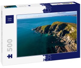 Lais Puzzle - Eine Luftaufnahme von Bigbury On Sea in Devon, England - 500 Teile