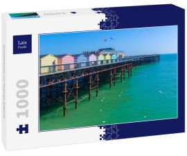 Lais Puzzle - Strandkabinen von Hastings, England - 1.000 Teile