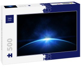 Lais Puzzle - Erde aus dem All im Sonnenaufgang - 500 Teile