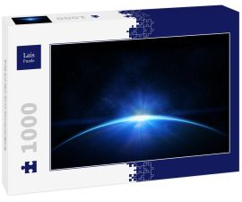 Lais Puzzle - Erde aus dem All im Sonnenaufgang - 1.000 Teile