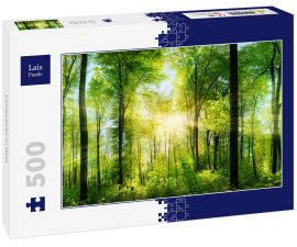 Lais Puzzle - Lichtstrahlen im Wald - 500 Teile