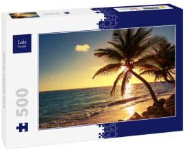 Lais Puzzle - Palme am Tropischen Strand - 500 Teile