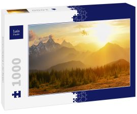 Lais Puzzle - Sonnenuntergang in den Bergen - 1.000 Teile