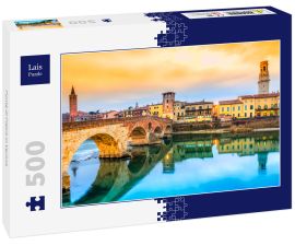 Lais Puzzle - Ponte di Pietra in Verona - 500 Teile