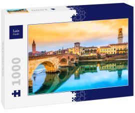 Lais Puzzle - Ponte di Pietra in Verona - 1.000 Teile