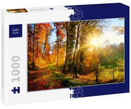 Lais Puzzle - Waldlandschaft im Herbst mit Sonnenstrahlen - 1.000 Teile