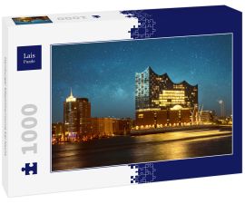Lais Puzzle - Hamburger Elbphilharmonie bei Nacht - 1.000 Teile