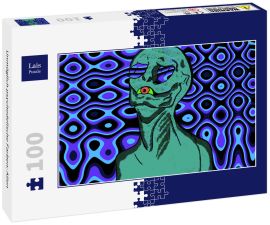 Lais Puzzle - Unmöglich psychedelische Farben: Alien - 100 Teile