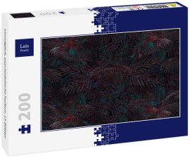 Lais Puzzle - Unmöglich, psychedelische Farben: 15 Blätter - 200 Teile