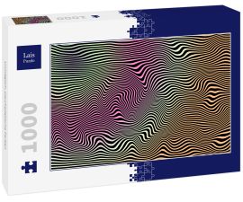 Lais Puzzle - Unmöglich, psychedelische Farben - 1.000 Teile