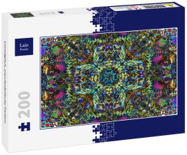 Lais Puzzle - Unmöglich, psychedelische Farben - 200 Teile
