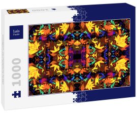 Lais Puzzle - Unmöglich, psychedelische Farben - 1.000 Teile