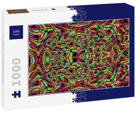 Lais Puzzle - Unmöglich, psychedelische Farben - 1.000 Teile
